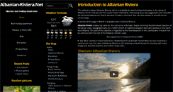 Desktop Screenshot of albanian-riviera.net